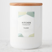 Étiquette Pour Bocaux  Personalized Simple Design Pantry Labels Minimal (Devant)
