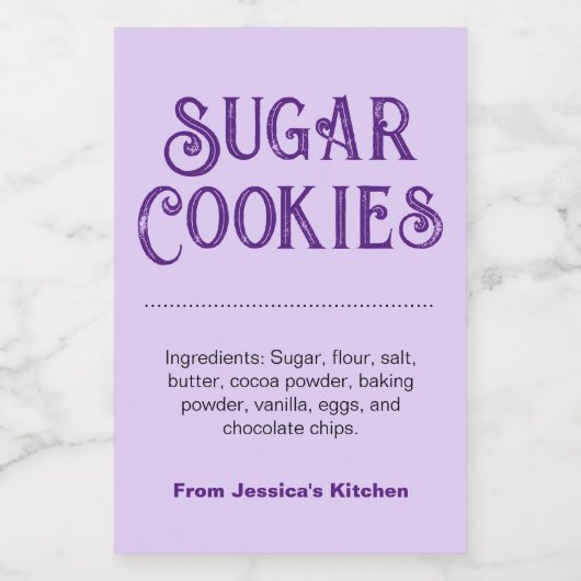 Étiquette Pour Bocaux Personnaliser l'étiquette fait maison HM001_27rdv2 (Étiquettes simples)