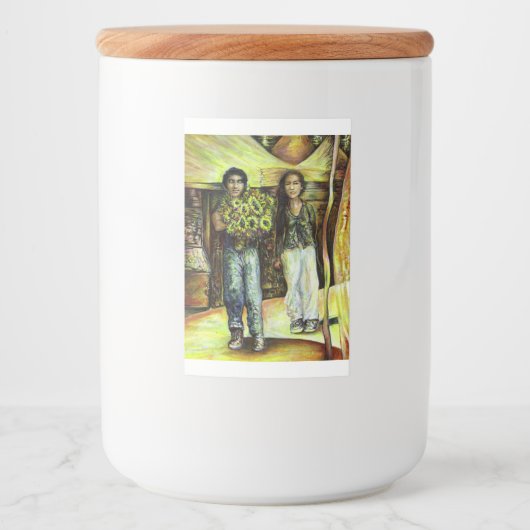 Étiquette Pour Bocaux Phase de ChapeI Sixtine d'un ChaIIenge (Devant)