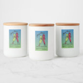 Étiquette Pour Bocaux Picket et poivre Pals Drôle Cartoon Pickles (Bouteilles)