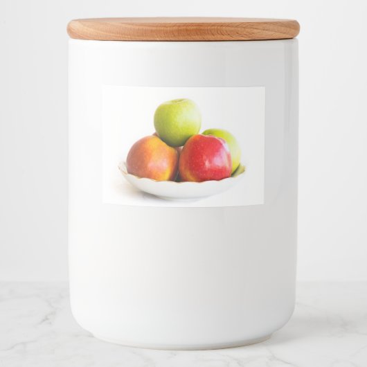Étiquette Pour Bocaux Pommes (Devant)