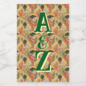 Étiquette Pour Bocaux Pot de stockage monogramme - esthétique personnali (Étiquettes simples)