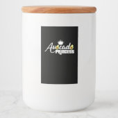 Étiquette Pour Bocaux Princesse Avocado (Devant)