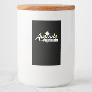 Étiquette Pour Bocaux Princesse Avocado
