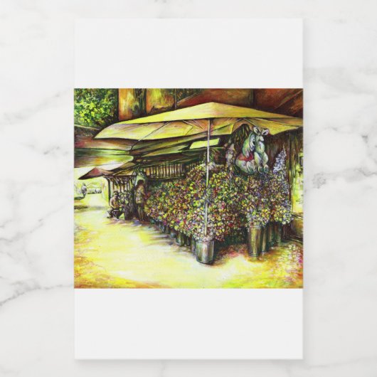 Étiquette Pour Bocaux Pris la possession d'options (Étiquettes simples)