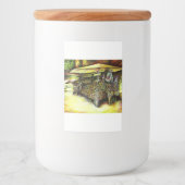 Étiquette Pour Bocaux Pris la possession d'options (Devant)