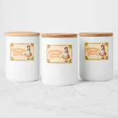 Étiquette Pour Bocaux Réserve d'abricot maison - Vintage (Bouteilles)