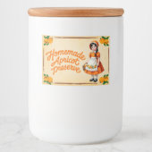 Étiquette Pour Bocaux Réserve d'abricot maison - Vintage (Devant)