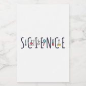 Étiquette Pour Bocaux Science (Étiquettes simples)