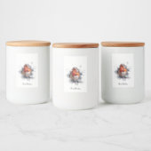 Étiquette Pour Bocaux Serene Robin, personnalisée (Bouteilles)