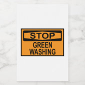 ÉTIQUETTE POUR BOCAUX SIGNE D'ARRÊT (Étiquettes simples)