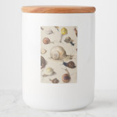 Étiquette Pour Bocaux Snail Slug Garden Pet Gastropod (Devant)