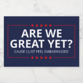 Étiquette Pour Bocaux Sommes-Nous Encore Grands ? Je Me Sens Embarrassé  (Étiquettes simples)