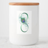 Étiquette Pour Bocaux Symbole de l'Infinity (Devant)