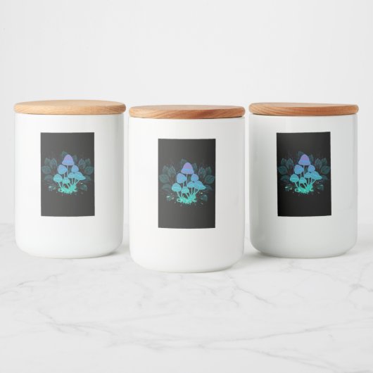 Étiquette Pour Bocaux Tabourets dans Bushes (Bouteilles)