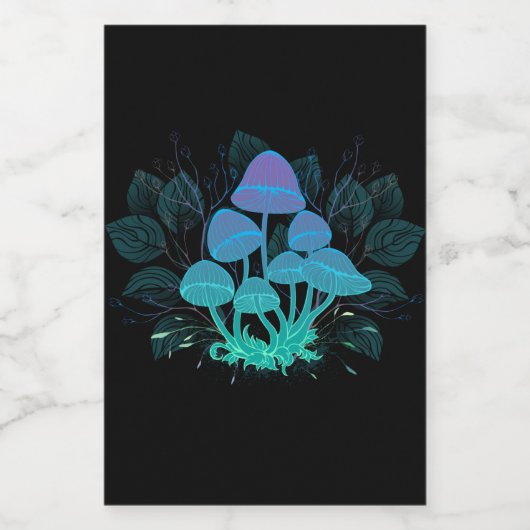 Étiquette Pour Bocaux Tabourets dans Bushes (Étiquettes simples)