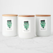 Étiquette Pour Bocaux Tête de monstre de Frankenstein (Bouteilles)