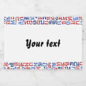 Étiquette Pour Bocaux thaï (Étiquettes simples)