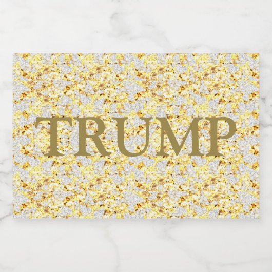 ÉTIQUETTE POUR BOCAUX TRUMP  (Étiquettes simples)