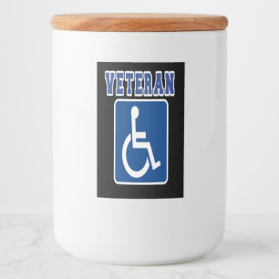 Étiquette Pour Bocaux Vétérinaire handicapé handicapé