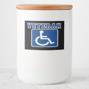 Étiquette Pour Bocaux Vétérinaire handicapé handicapé