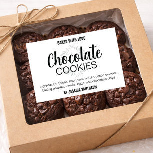 Étiquette Pour Bocaux Vos cookies de formulation (ou n'importe quels mot