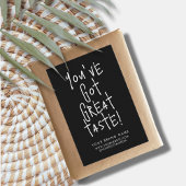 Étiquette Pour Bocaux Vous avez une excellente boîte de goût sceller l'é