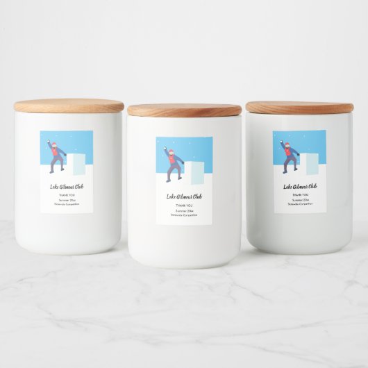Étiquette Pour Bocaux Yukigassen (Bouteilles)