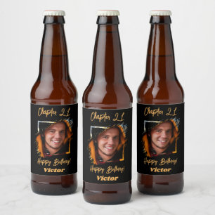 ÉTIQUETTE POUR BOUTEILLES DE BIÈRE