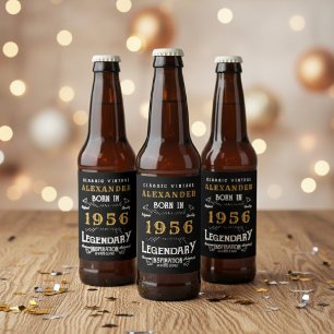 ÉTIQUETTE POUR BOUTEILLES DE BIÈRE