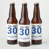Étiquette Pour Bouteilles De Bière 30ème anniversaire minimum (Bouteilles)