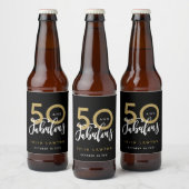 Étiquette Pour Bouteilles De Bière 50 et fabuleuse soirée design (Bouteilles)