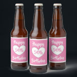 Étiquette Pour Bouteilles De Bière 50th birthday beer labels by dalDesignNZ<br><div class="desc">...  fait avec amour x</div>