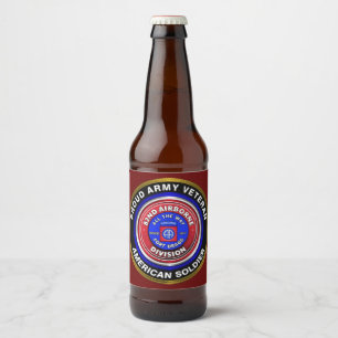 Étiquette Pour Bouteilles De Bière 82e division aéroportée