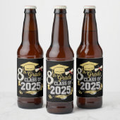 Étiquette Pour Bouteilles De Bière 8e Classe De 2025 Graduate Graduation (Bouteilles)