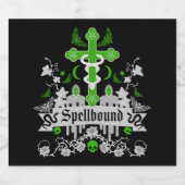 Étiquette Pour Bouteilles De Bière Accessoires de mode Gothique Post Punk (Étiquettes simples)