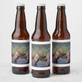 Étiquette Pour Bouteilles De Bière Alaska - Grizzly 5 (Bouteilles)