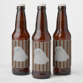 Étiquette Pour Bouteilles De Bière Amusants et Fantômes d'Halloween (Bouteilles)