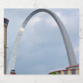 Étiquette Pour Bouteilles De Bière Arc Saint-Louis (Étiquettes simples)