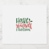 Étiquette Pour Bouteilles De Bière Ayez votre moi un Noël (Étiquettes simples)