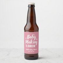 Baby Making Brew Funny Douche Merci rose houblon