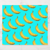 Étiquette Pour Bouteilles De Bière banane cool (Étiquettes simples)