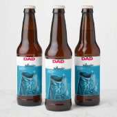 Étiquette Pour Bouteilles De Bière Bateau à basse papa (Bouteilles)