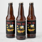 Étiquette Pour Bouteilles De Bière Beekeeper Art Papa Bee 2 (Bouteilles)