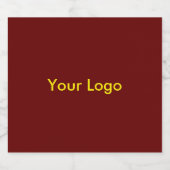 Étiquette Pour Bouteilles De Bière Bière logo logo biberon (Étiquettes simples)