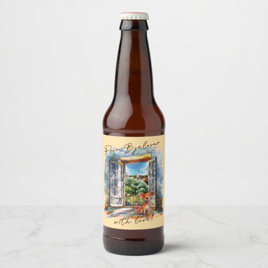 Étiquette Pour Bouteilles De Bière Bjelovar (Devant)