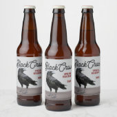 Étiquette Pour Bouteilles De Bière Black Crow Brand Bottle Label (Bouteilles)