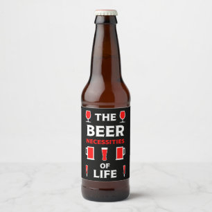 Étiquette Pour Bouteilles De Bière Boissons de bières artisanales
