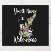 Étiquette Pour Bouteilles De Bière Cette belle conception pour père et fille gr (Étiquettes simples)