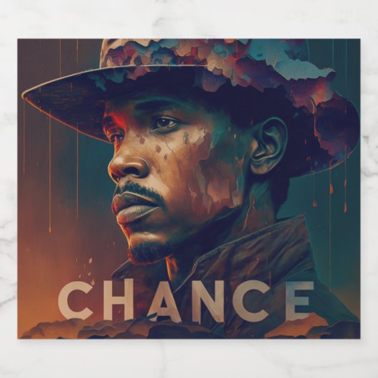 Étiquette Pour Bouteilles De Bière Chance (Étiquettes simples)